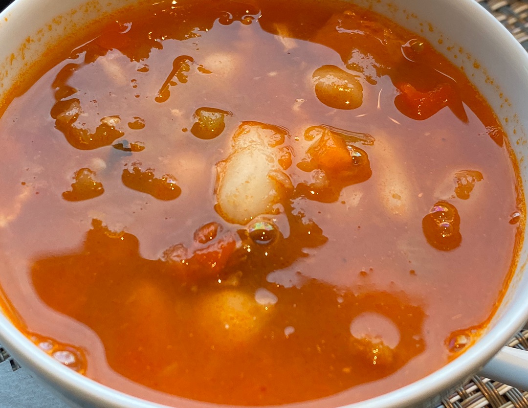 豆スープ…